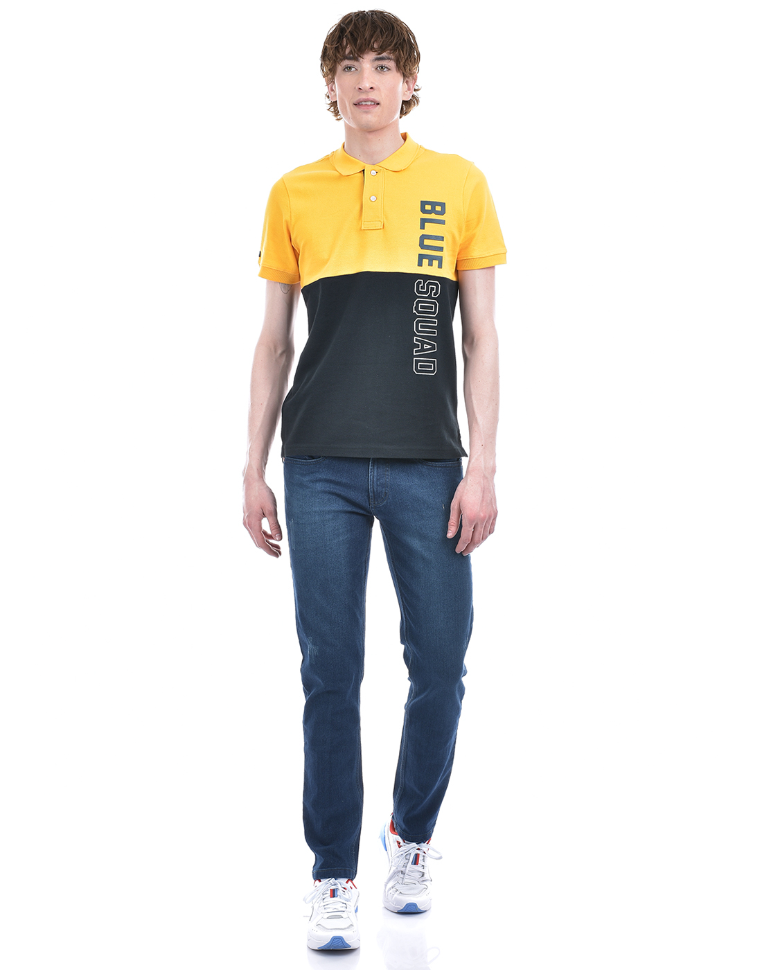 Numero Uno Men Solid Dark Blue Jeans